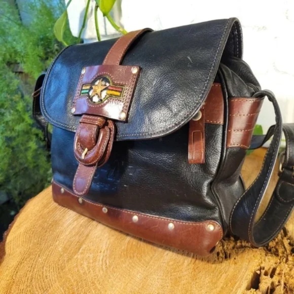 Gemel Vintage Italian Leather Bag - Picture 4 of 16